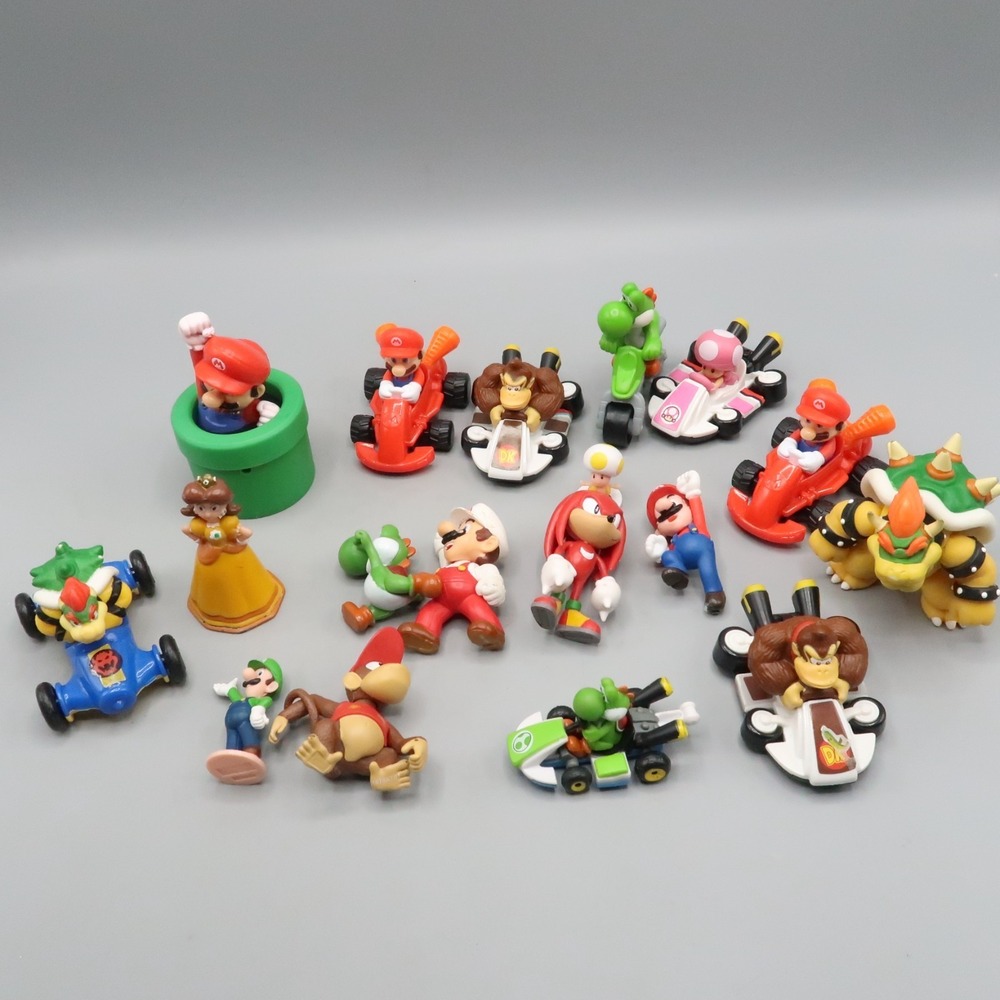 Jakks Pacific World of Nintendo Super Mario Figures Toy Lot Video Game